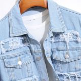 Men's Long Sleeve Casual Denim Jackets GBBF-907