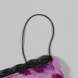 Leopard Print Sling Mini Dress YWXS-XS-XSL44778