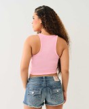 Letter Print Sleeveless Tank Tops GMJL-XX706