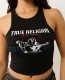 Letter Print Sleeveless Tank Tops GMJL-XX706