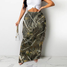 Fashion Tassel Slim Long Skirts QY-2011