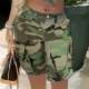 Camouflage Print Sport Loose Shorts LSD-2442