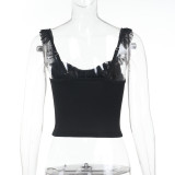 Solid Color Sleeveless Sling Vest FL-JY25069PFO