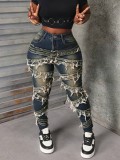 Fashion Slim Pencil Jeans LX-6052