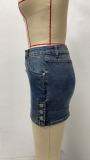 Summer Denim Mini Skirt GMYT-13687