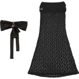 Sexy Lace Wrap Chest Two Piece Skirts Set XEF-K25S70537
