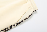 Leopard Print Color Block Loose Pants GZJQ-K24P52854
