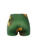 Patterned Printed Tight Yoga Shorts SHD-9898