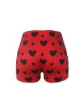 Patterned Printed Tight Yoga Shorts SHD-9898