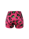 Patterned Printed Tight Yoga Shorts SHD-9898