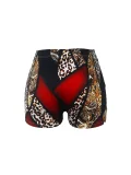 Patterned Printed Tight Yoga Shorts SHD-9898