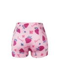 Patterned Printed Tight Yoga Shorts SHD-9898