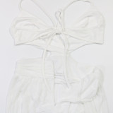 V Neck Backless See Through Jumpsuit CYA-901980