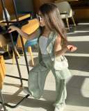 Kids Girl Blazer Vest Pants Casual Suit GYAY-8137