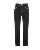 Men's  Plus Size Slim Washed Solid Jeans XCFF-8878