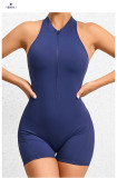 Solid Color Tight Sport Yoga Romper GQSA-Q22