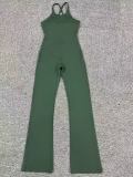 Adjustable Straps Backless Yoga Jumpsuit GQSA-53202