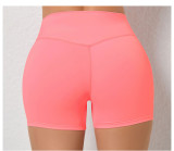 Solid Color Yoga Sport Shorts GQSA-13776