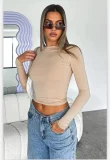 Long Sleeve Solid Color T Shirt GWTC-LZY013