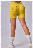 Long Sleeve V Neck Pleated Two Piece Pants Set GQSA-10109