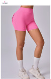 Long Sleeve V Neck Pleated Two Piece Pants Set GQSA-10109