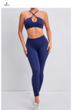 Cross Back Sports Tight Two Piece Pants Set GQSA-A05/V01