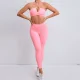 Cross Back Sports Tight Two Piece Pants Set GQSA-A05/V01