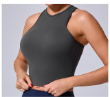 Solid Color Sleeveless Sport Tank Tops GQSA-BT095