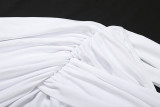 Sleeveless Halterneck Backless Split Long Dress GZJQ-K25D80072