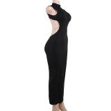 Sleeveless Backless Bow Maxi Dress SUM-YY24070MHO