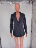 Backless Long Sleeve Blazer Coats FYWF-YW0638