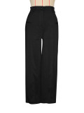 Solid Color Wide Leg Pants ONY-391258
