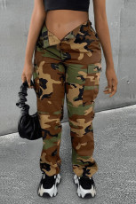 Camouflage Print Casual Pants GAWE-TB5550