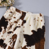 Loose Printed Fleece Pants GFRT-60370PBZ
