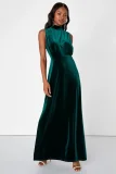 Solid Color Sleeveless Split Maxi Dress XHXF-470
