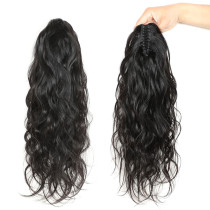 Human Hair Wig BODY WAVE Ponytail Clip-On Ponytail JKLS-78497