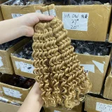 Human Hair Bundles Deep Wave Wigs  JFDX-90898