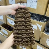 Human Hair Bundles Deep Wave Wigs  JFDX-90898