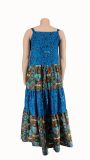 Plus Size Print Sleeveless Maxi Dress GCYF-9319