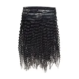 Real Hair PU Clip-On Hair Extensions Wigs JFDX-69145