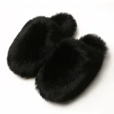 Home Warm Non-Slip Fuzzy Slippers NGZR-F-888