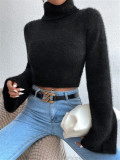 High-Neck Fleece Sweater GZYF-1072