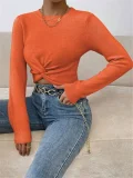 Cross Knits Long Sleeve Sweater GZYF-1025