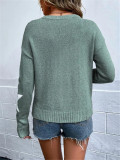 Star-Patterned Pullover Sweater GZYF-1061