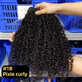 Human Hair Double-Ply Braided Hair Bundle Wig JFDX-97507