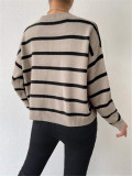Long Sleeve Stripe Sweater GZYF-1079