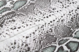 Snake Print Hollow Out Maxi Dress GSLF-K25D84255