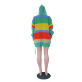 Colorful Knits Loose Coats TR-1351