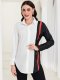 Color Block Print Shirt SHMF-6133