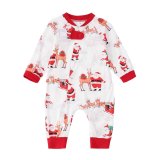 Santa Claus Print Pajama Family Set GSGS-0677